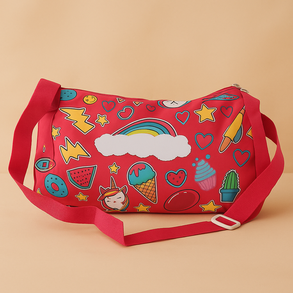 Kids Duffle Bags | Cute & Colorful Travel Bags for Kids | Perfect for School, Sports