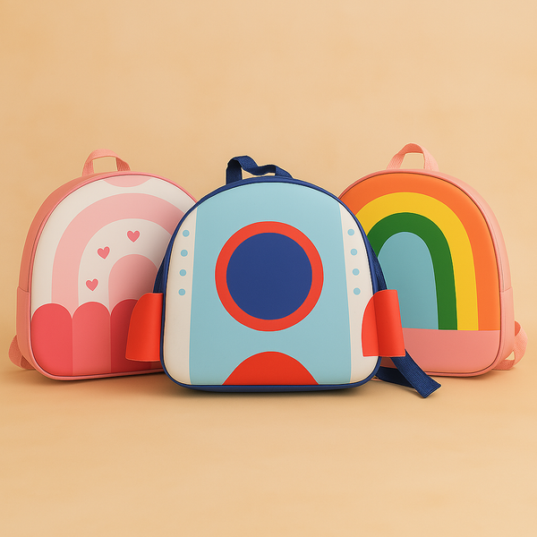 Rainbow Backpack for Kids | Colorful, Lightweight & Trendy School Bag | Perfect for Daily Use & Gifting
