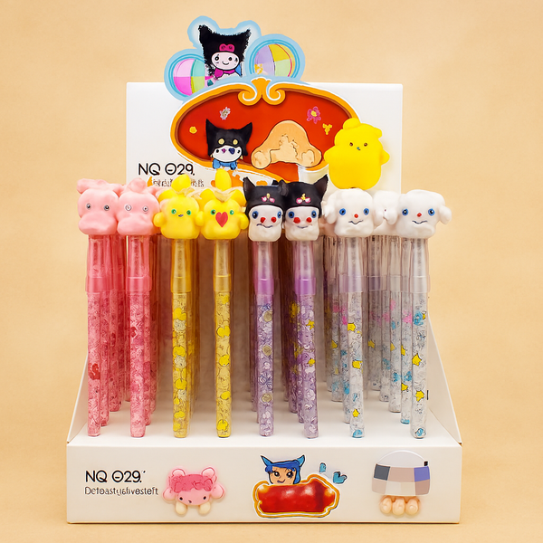 Character Micronic Pencil | Cute Cartoon Mechanical Pencil for Kids & Students | Refillable, Durable & Smooth Writing