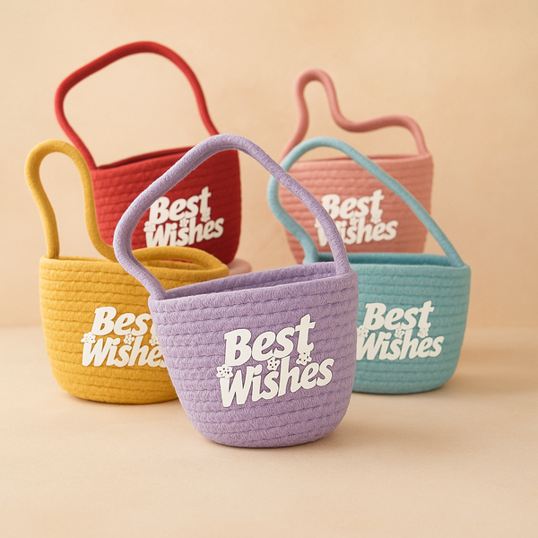 Best Wishes Bag | Cute Gift Bag for Kids | Reusable & Decorative | Perfect for Birthdays, Return Gifts & Festive Occasions
