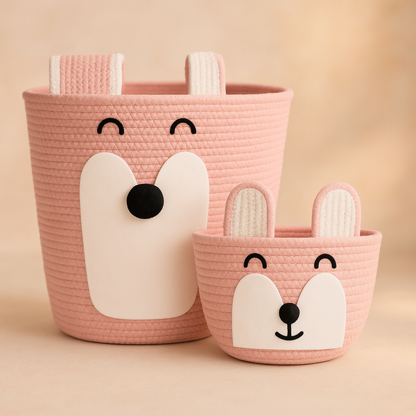 Dog Nose Combo for Kids | Cute Dog Face Bag Set | Combo Includes Storage & Travel Bags | Ideal for School, Toys & Gifting