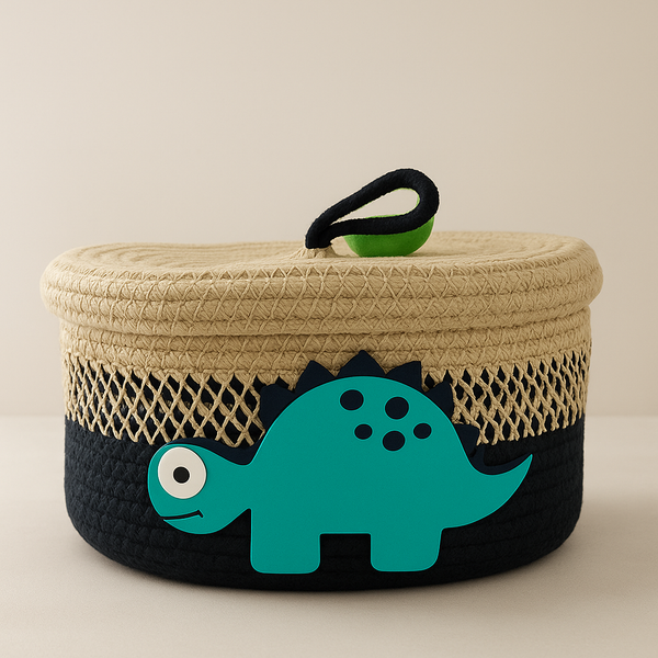 Dino Bag with Cover for Kids | Cute Dinosaur Design | Ideal for Travel & Gifting