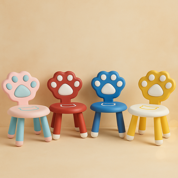 Kids Chair | Comfortable & Durable Plastic Chair for Children | Lightweight, Colorful & Safe