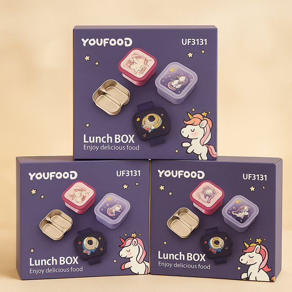 Lunch Box 3131 | Leak-Proof & Compact Tiffin Box | Multi-Compartment | Ideal for School, Office & Travel