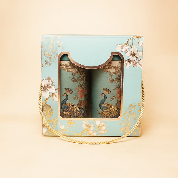 Festival Hamper 4 (Large 2 Tin Set) | Elegant Gift Set for Festive Celebrations